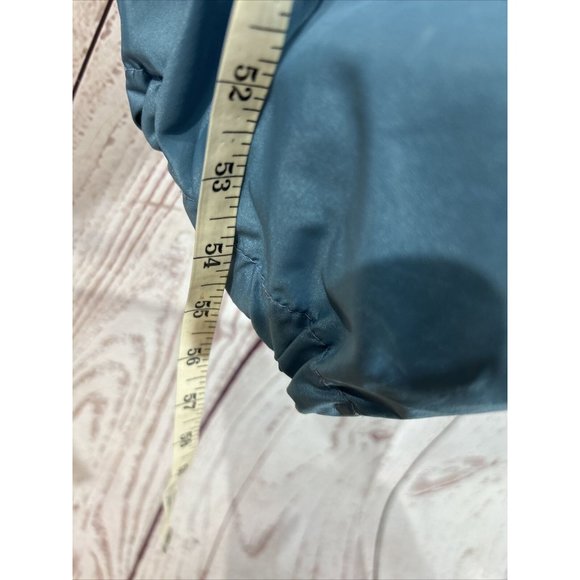 Vtg 1st Down Salt Lake city Utah snowpants Ski Bibs Blue Mens Large 29/36 inseam - Picture 6 of 9